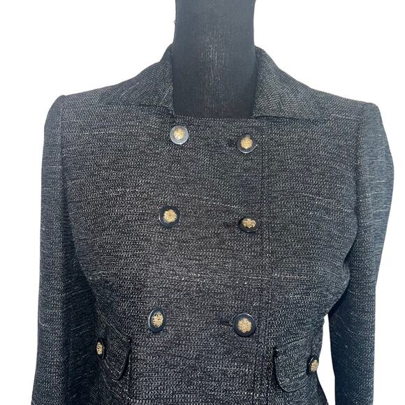 Anne Klein Double Breasted Suit Blazer Jacket Size 2P - Picture 2 of 10